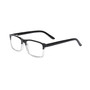 SAV Optitek +2.50 Reading Glasses, Clear Black (EAR7265-250-964)