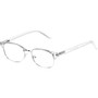 SAV VK Couture No Power Reading Blue Light Glasses, Clear (EVKB02-000-000)