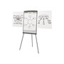 Quartet Magnetic Easel, 70", Graphite Metal (67E)