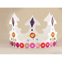 Hygloss Bright White Tag Crowns, Pack of 24 (HYG65243)