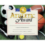 Hayes Publishing Athletic Award Certificates, 8.5" x 11", 30 Per Pack, 3 Packs (H-VA526-3)