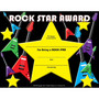 Hayes Publishing Rock Star Award Certificate, 8.5" x 11", 30 Per Pack, 3 Packs (FLPRS001-3)