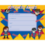 Hayes Publishing Superhero Award Certificate, 8.5" x 11", 30 Per Pack, 3 Packs (FLPSH001-3)