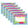 TREND Congratulations/Swirls Colorful Classics Certificates, 30 Per Pack, 6 Packs (T-2954-6)