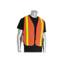 PIP Hook & Loop Safety Vest, Non-ANSI, One Size, Hi-Vis Orange (300-EVOR-POR)