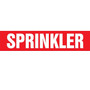 Accuform Snap Tite Pipe Marker, SPRINKLER, 1-1/2" to 2", White/Red (RPK661STB)