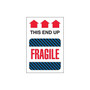 Tape Logic® Labels, "This End Up - Fragile", 4" x 6", Multiple, 500/Roll (65dd86ebe8837636b11eda49_ud)
