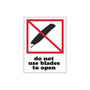 Tape Logic Do Not Use Blades to Open Shipping Label, 3" x 4", 500/Roll (65dd86fce8837636b11eda91_ud)