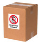 Tape Logic Labels, "Do Not Stack In Transit", 3" x 4", Red/White/Black, 500/Roll (DL2150)