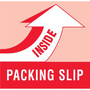 Tape Logic® Labels, "Packing Slip Inside", 4" x 4", Red/White, 500/Roll (LABDL1180)