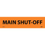 Electrical Markers; Main Shut-Off, 2.25X9, Adhesive Vinyl, 25/Pk (65dd8763e8837636b11edbf5_ud)