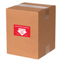 Tape Logic Labels, "Don't Drop Don't Crush - Electronic Material", 2" x 3", Red/White, 500/Roll (DL1314)