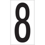 Tape Logic 3 1/2" Vinyl Warehouse Number Label,  8, 50/Carton (65dd877ce8837636b11edc65_ud)