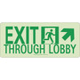 NYC Exit Through Lobby Sign, Up Right, 7X16, Rigid, 7550 Glo Brite, MEA Approved (65dd8824e8837636b11ede65_ud)