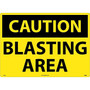 Blasting Area, 20X28, .040 Aluminum, Caution Sign (65dd88a6e8837636b11ee015_ud)