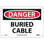 Danger, Buried Cable, 7X10, .040 Aluminum (65dd896be8837636b11ee276_ud)