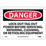 Danger Signs; Lockout/Tagout Power Before Servicing, Repairing, Cleaning Or Retooling Equip., 7X10 (65dd897be8837636b11ee2a6_ud)