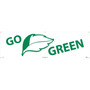 Go (Graphic) Green, 3Ft X 10Ft, Polyethylene, Information Sign (65dd899be8837636b11ee313_ud)