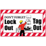 Safety Banners; Don'T Forget Lock Out Tag Out, 3Ft X 5Ft (65dd89dae8837636b11ee407_ud)