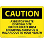 Caution, Asbestos Waste Disposal Site Do Not Create Dust Breathing Asbestos Is Hazardous (65dd8a31e8837636b11ee50e_ud)