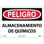 Peligro, Almacenamiento De Quimicos, 10X14, .040 Aluminum, Danger Sign (65dd8a44e8837636b11ee562_ud)