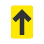 National Marker Temp-Step™ Floor Decal, Arrow, 6" x 4", Yellow, 10 (WFS85AYL)