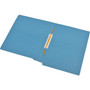 Medical Arts Press Reinforced End Tab File Folder, Straight Cut, Letter-Size, Blue, 50/Box (S-01601-BLU)