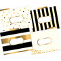 Barker Creek Gold Letter-Size File Folders, Multi-Design Set, 24/Set (BC3960)