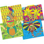 Barker Creek Bohemian Animals Letter-Size File Folders, Multi-Design Set, 24/Set (BC3963)