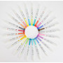 Zebra Mildliner Twin Tip Highlighters, Bullet/Chisel Tip, Complete Assorted, 25/Pack (78525)
