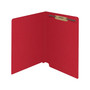 Medical Arts Press Reinforced End Tab File Folder, Straight Cut, Letter-Size, Red, 50/Box (S-09167-RED)