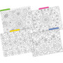 Barker Creek Color Me! File Folder Set, 1/3-Cut Tab, Letter Size, 24/Set (4134)
