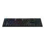Logitech G915 LIGHTSPEED Wireless RGB Mechanical Gaming Keyboard, GL Tactile, Black (920-008902)
