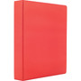 Simply 1 1/2" 3-Ring Non-View Binders, Red, 12/Pack (26583CT)