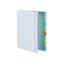 Wilson Jones View-Tab 1" 3-Ring View Binders, White (W55094)