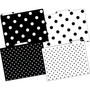 Barker Creek File Folder Set, 1/3-Cut Tab, Letter Size, Dots, 24/Set (4424)