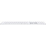 Apple Magic Wireless Ergonomic Keyboard with Numeric Keypad, White (MQ052KU/A)