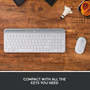 Logitech MK470 Wireless Keyboard and Mouse Combo, Off-White (920-009443)