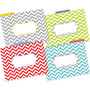Barker Creek File Folder Set, 1/3-Cut Tab, Letter Size, Chevron, 24/Set (4135)
