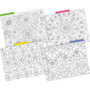 Barker Creek Color Me! File Folder Set, 1/3-Cut Tab, Letter Size, In My Garden, 36/Set (4387)