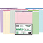 Roaring Spring Paper Products Legal Pads, Recycled Paper in Assorted Colors, 8.5" x 11.75", 50 Sheets/Pad, 6 Pads/Pack (74221)