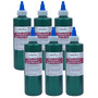 Handy Art Glitter Washable Glue, 8 oz., Green, 6/Pack (RPC146045-6)