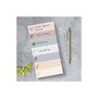 TF Publishing Boho Memo Pad, 4" x 8", Weekly Color Block, 52 Sheets/Pad, 1 Pad/Pack (99-8521)