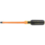 Klein Tools® Slotted Insulated Cushion Grip-Tip  Screwdriver, 4" (409-602-4)