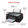 Canon MegaTank PIXMA G2270 Color All-in-One Inkjet Printer (5804C002)