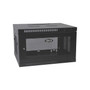 Tripp Lite SmartRack 6U Low-Profile Switch-Depth-Plus Wall Mount Rack Enclosure Cabinet, Black (SRW6UDP)