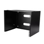 StarTech® 8U Wall Mounting Bracket, Black (WALLMOUNT8)
