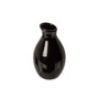 American Metalcraft Black Ceramic Jug Bud Vase (BVJGB5)
