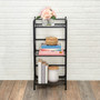 Advantus FlipShelf 3-Shelf Metal Unit, 14.5"W, Black (37635)
