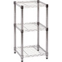 Honey-Can-Do 3-Tier Modular Stacking Shelf, Chrome (SHF-09364)